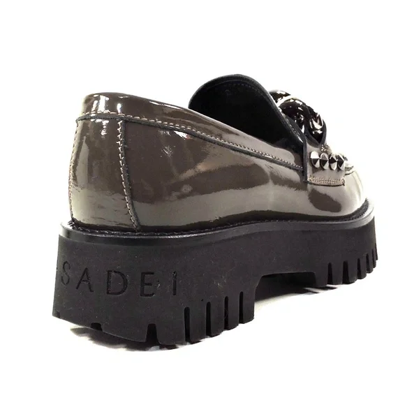 CASADEI 🇮🇹 WOMEN'S BROWN PATENT LEATHER COMFORT SPRING LOAFERS